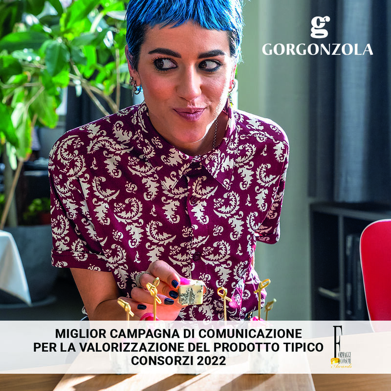 It’s a delicious day for Gorgonzola DOP, which wins an award for the “Generation G” commercial